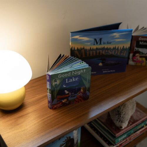 A charming little library to spark young guests' imagination during your stay.