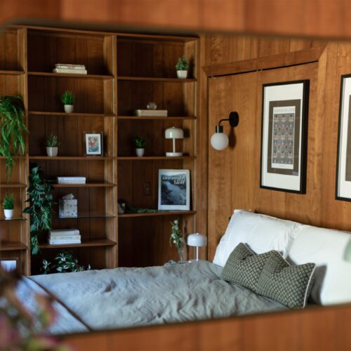 Vintage style meets modern comfort in this quiet retreat.